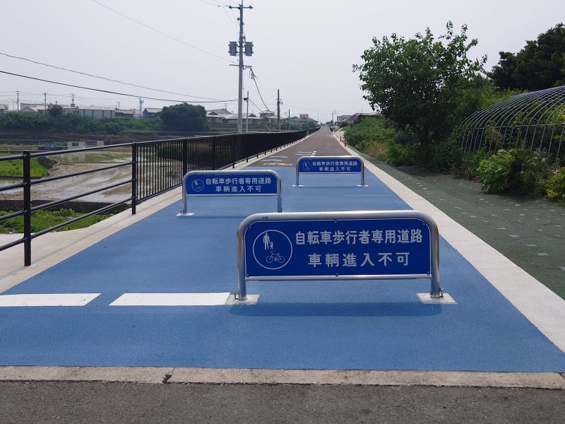 南島原市自転車歩行者専用道路 走行可能区間について